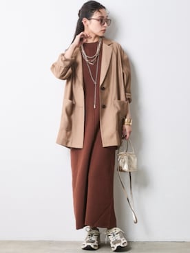 ZOZO_SMILELAND_STAFFさん（レディース・163cm）の春コーディネート