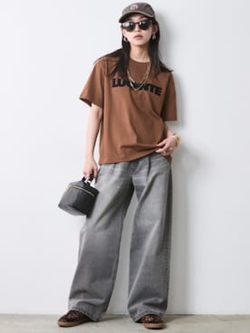 「CHIC STYLE（シックスタイル）のアイテム」を使った、ZOZO_SMILELAND_STAFFさん（レディース・163cm）の夏コーディネート