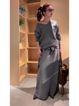 「CHIC STYLE（シックスタイル）のアイテム」を使った、ZOZO_SMILELAND_STAFFさん（レディース・161cm）の秋コーディネート
