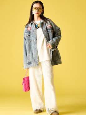 ZOZO_SMILELAND_STAFFさん（レディース・163cm）の春コーディネート