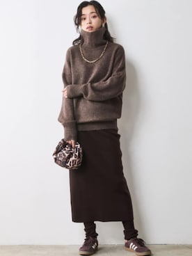 「CHIC STYLE（シックスタイル）のアイテム」を使った、ZOZO_SMILELAND_STAFFさん（レディース・163cm）の秋コーディネート