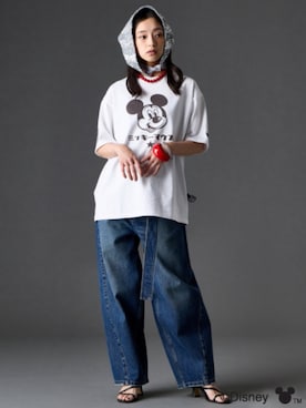 「GEVS.（ジェイヴィス）のアイテム」を使った、ZOZO_SMILELAND_STAFFさん（レディース・163cm）の春コーディネート