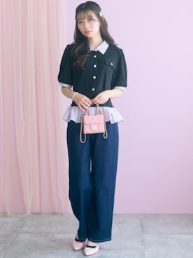 「marun（マルン）のアイテム」を使った、ZOZO_SMILELAND_STAFFさん（レディース・161cm）の夏コーディネート