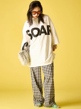 「GEVS.（ジェイヴィス）のアイテム」を使った、ZOZO_SMILELAND_STAFFさん（レディース・163cm）の春コーディネート