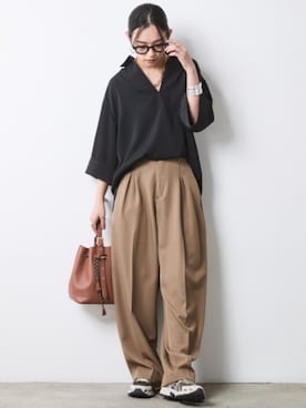 ZOZO_SMILELAND_STAFFさん（レディース・163cm）の春コーディネート