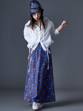 ZOZO_SMILELAND_STAFFさん（レディース・163cm）の夏コーディネート