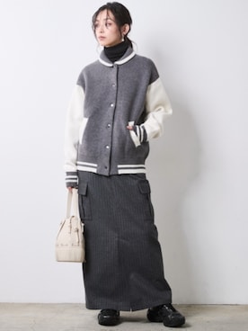「CHIC STYLE（シックスタイル）のアイテム」を使った、ZOZO_SMILELAND_STAFFさん（レディース・163cm）の秋コーディネート