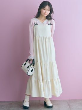 「marun（マルン）のアイテム」を使った、ZOZO_SMILELAND_STAFFさん（レディース・161cm）の夏コーディネート
