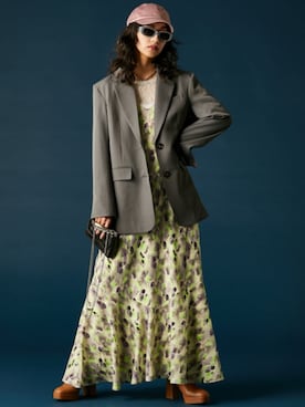 「GEVS.（ジェイヴィス）のアイテム」を使った、ZOZO_SMILELAND_STAFFさん（レディース・163cm）の冬コーディネート