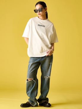 「GEVS.（ジェイヴィス）のアイテム」を使った、ZOZO_SMILELAND_STAFFさん（レディース・163cm）の春コーディネート