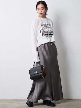 「CHIC STYLE（シックスタイル）のアイテム」を使った、ZOZO_SMILELAND_STAFFさん（レディース・163cm）の夏コーディネート