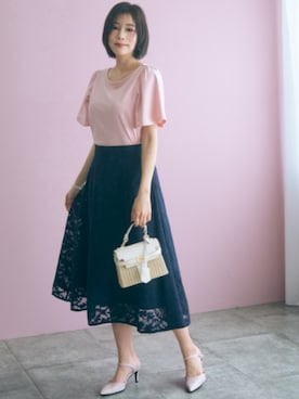 「marun（マルン）のアイテム」を使った、ZOZO_SMILELAND_STAFFさん（レディース・167cm）の春コーディネート