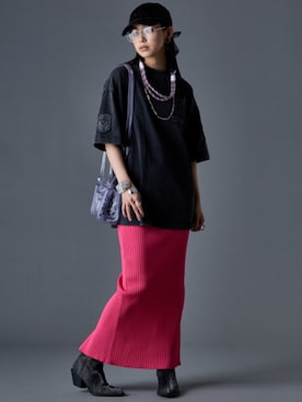 「GEVS.（ジェイヴィス）のアイテム」を使った、ZOZO_SMILELAND_STAFFさん（レディース・163cm）の春コーディネート