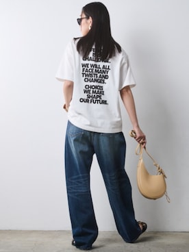 「CHIC STYLE（シックスタイル）のアイテム」を使った、ZOZO_SMILELAND_STAFFさん（レディース・163cm）の春コーディネート