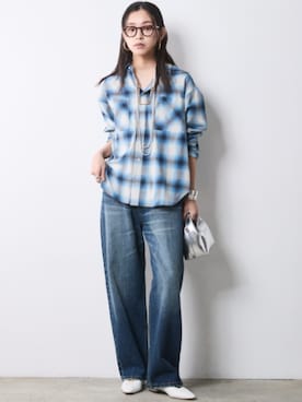 「CHIC STYLE（シックスタイル）のアイテム」を使った、ZOZO_SMILELAND_STAFFさん（レディース・163cm）の冬コーディネート