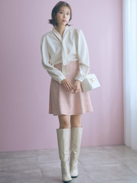 「marun（マルン）のアイテム」を使った、ZOZO_SMILELAND_STAFFさん（レディース・167cm）の冬コーディネート