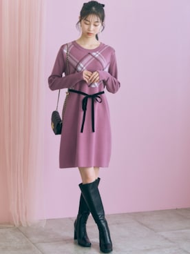 「marun（マルン）のアイテム」を使った、ZOZO_SMILELAND_STAFFさん（レディース・160cm）の秋コーディネート
