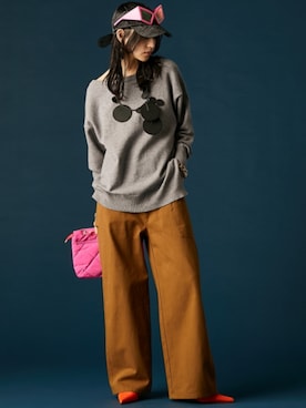 「GEVS.（ジェイヴィス）のアイテム」を使った、ZOZO_SMILELAND_STAFFさん（レディース・163cm）の冬コーディネート