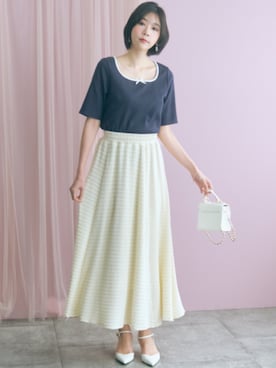 「marun（マルン）のアイテム」を使った、ZOZO_SMILELAND_STAFFさん（レディース・167cm）の春コーディネート