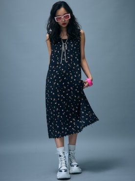 「GEVS.（ジェイヴィス）のアイテム」を使った、ZOZO_SMILELAND_STAFFさん（レディース・163cm）の夏コーディネート