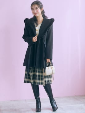 「marun（マルン）のアイテム」を使った、ZOZO_SMILELAND_STAFFさん（レディース・163cm）の秋コーディネート