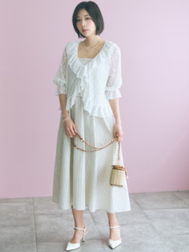 「marun（マルン）のアイテム」を使った、ZOZO_SMILELAND_STAFFさん（レディース・167cm）の春コーディネート