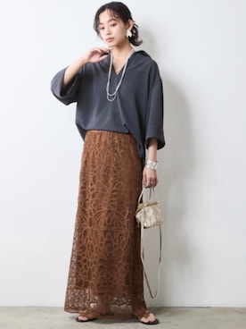 ZOZO_SMILELAND_STAFFさん(レディース・163cm)の春コーディネート