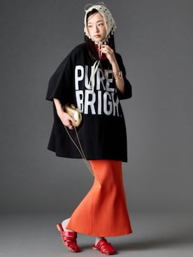 「GEVS.（ジェイヴィス）のアイテム」を使った、ZOZO_SMILELAND_STAFFさん（レディース・163cm）の春コーディネート