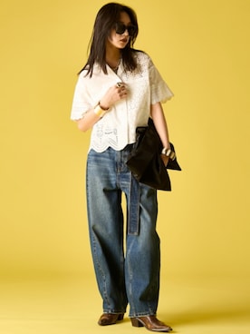 ZOZO_SMILELAND_STAFFさん（レディース・163cm）の春コーディネート