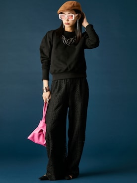 「GEVS.（ジェイヴィス）のアイテム」を使った、ZOZO_SMILELAND_STAFFさん（レディース・163cm）の冬コーディネート