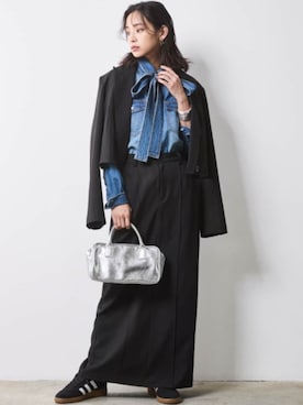 「CHIC STYLE（シックスタイル）のアイテム」を使った、ZOZO_SMILELAND_STAFFさん（レディース・163cm）の秋コーディネート