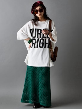 「GEVS.（ジェイヴィス）のアイテム」を使った、ZOZO_SMILELAND_STAFFさん（レディース・163cm）の春コーディネート