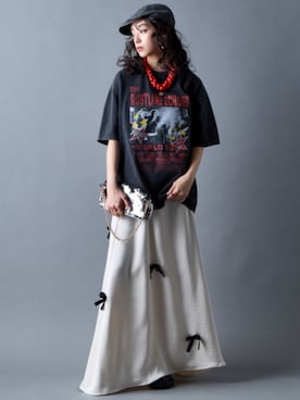 「GEVS.（ジェイヴィス）のアイテム」を使った、ZOZO_SMILELAND_STAFFさん（レディース・163cm）の春コーディネート
