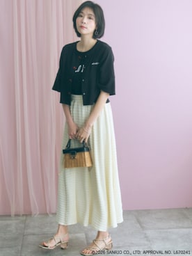 「marun（マルン）のアイテム」を使った、ZOZO_SMILELAND_STAFFさん（レディース・167cm）の春コーディネート