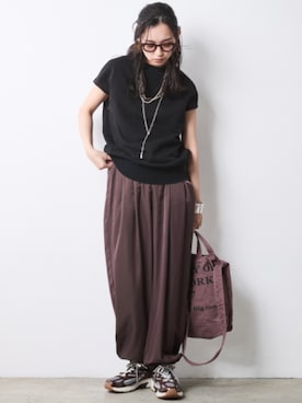 「CHIC STYLE（シックスタイル）のアイテム」を使った、ZOZO_SMILELAND_STAFFさん（レディース・163cm）の春コーディネート