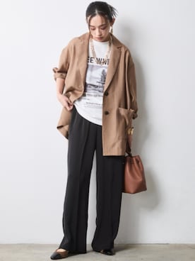 ZOZO_SMILELAND_STAFFさん（レディース・163cm）の春コーディネート