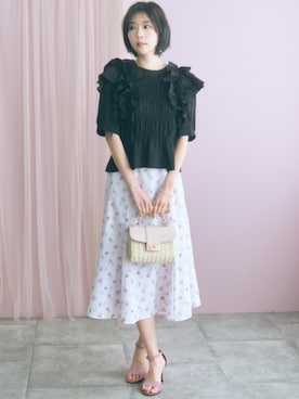「marun（マルン）のアイテム」を使った、ZOZO_SMILELAND_STAFFさん（レディース・167cm）の春コーディネート
