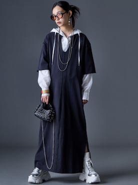 ZOZO_SMILELAND_STAFFさん（レディース・163cm）の夏コーディネート