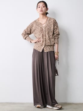 「CHIC STYLE（シックスタイル）のアイテム」を使った、ZOZO_SMILELAND_STAFFさん（レディース・163cm）の夏コーディネート