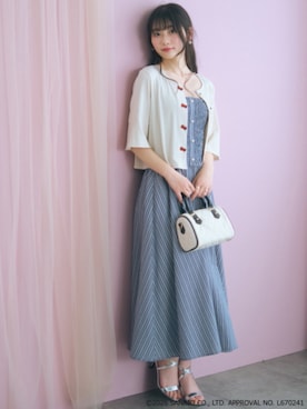 「marun（マルン）のアイテム」を使った、ZOZO_SMILELAND_STAFFさん（レディース・161cm）の春コーディネート