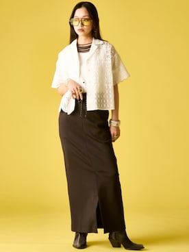 ZOZO_SMILELAND_STAFFさん（レディース・163cm）の春コーディネート