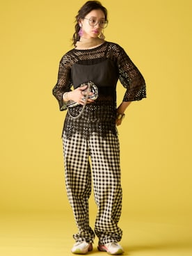 「GEVS.（ジェイヴィス）のアイテム」を使った、ZOZO_SMILELAND_STAFFさん（レディース・163cm）の春コーディネート