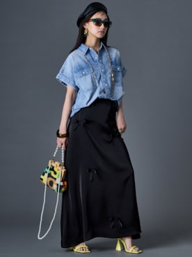 「GEVS.（ジェイヴィス）のアイテム」を使った、ZOZO_SMILELAND_STAFFさん（レディース・163cm）の春コーディネート