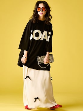 「GEVS.（ジェイヴィス）のアイテム」を使った、ZOZO_SMILELAND_STAFFさん（レディース・163cm）の春コーディネート