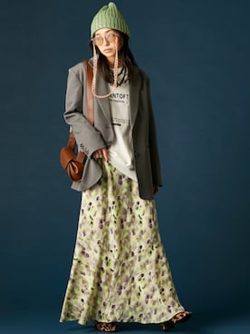 「GEVS.（ジェイヴィス）のアイテム」を使った、ZOZO_SMILELAND_STAFFさん（レディース・163cm）の冬コーディネート