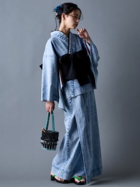 「GEVS.（ジェイヴィス）のアイテム」を使った、ZOZO_SMILELAND_STAFFさん（レディース・163cm）の春コーディネート