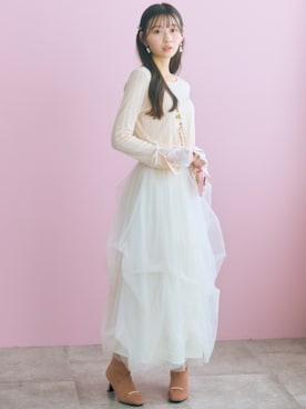 「marun（マルン）のアイテム」を使った、ZOZO_SMILELAND_STAFFさん（レディース・161cm）の秋コーディネート