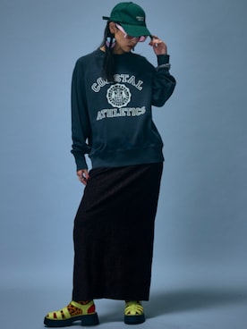 「GEVS.（ジェイヴィス）のアイテム」を使った、ZOZO_SMILELAND_STAFFさん（レディース・163cm）の秋コーディネート