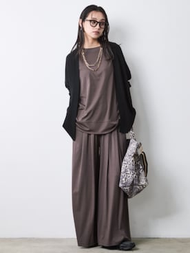 「CHIC STYLE（シックスタイル）のアイテム」を使った、ZOZO_SMILELAND_STAFFさん（レディース・163cm）の夏コーディネート