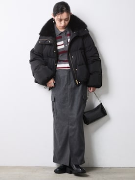 「CHIC STYLE（シックスタイル）のアイテム」を使った、ZOZO_SMILELAND_STAFFさん（レディース・163cm）の秋コーディネート